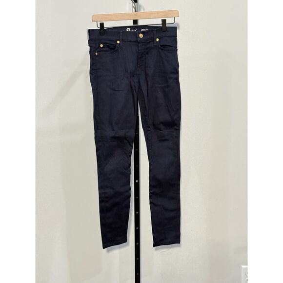 7 For All Mankind GWENEVERE SKINNY Jeans Sz 27 L28 - Picture 1 of 6